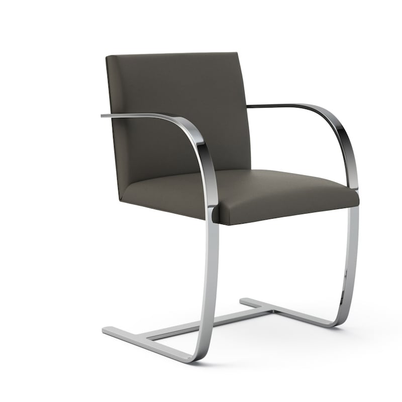 Brno Chair - Flat Bar. Ludwig Mies van der Rohe, 1930