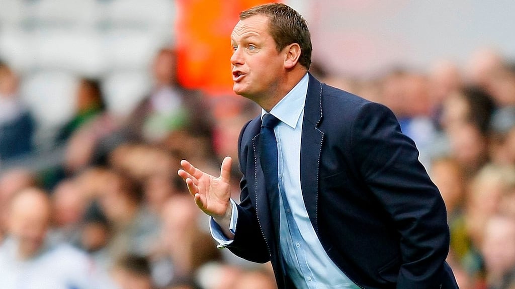 Former Northern Ireland international footballer Jim Magilton has appeared in court accused of assaulting his teenage step daughter. File photograph: Tom Dulat/Getty Images.