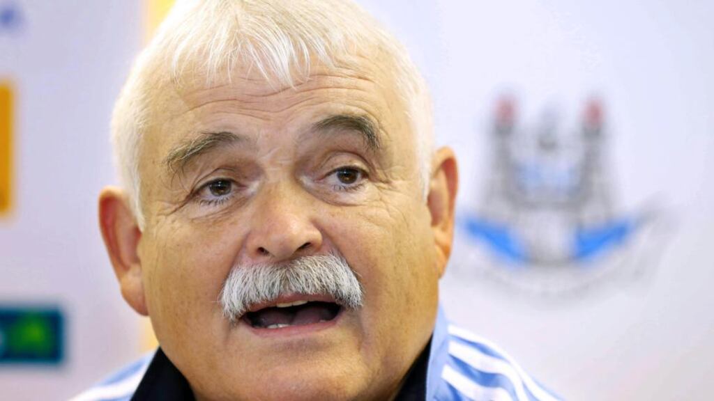 Dublin County Board chairman Andy Kettle has died. He was 68. Photo Cathal Noonan/Inpho