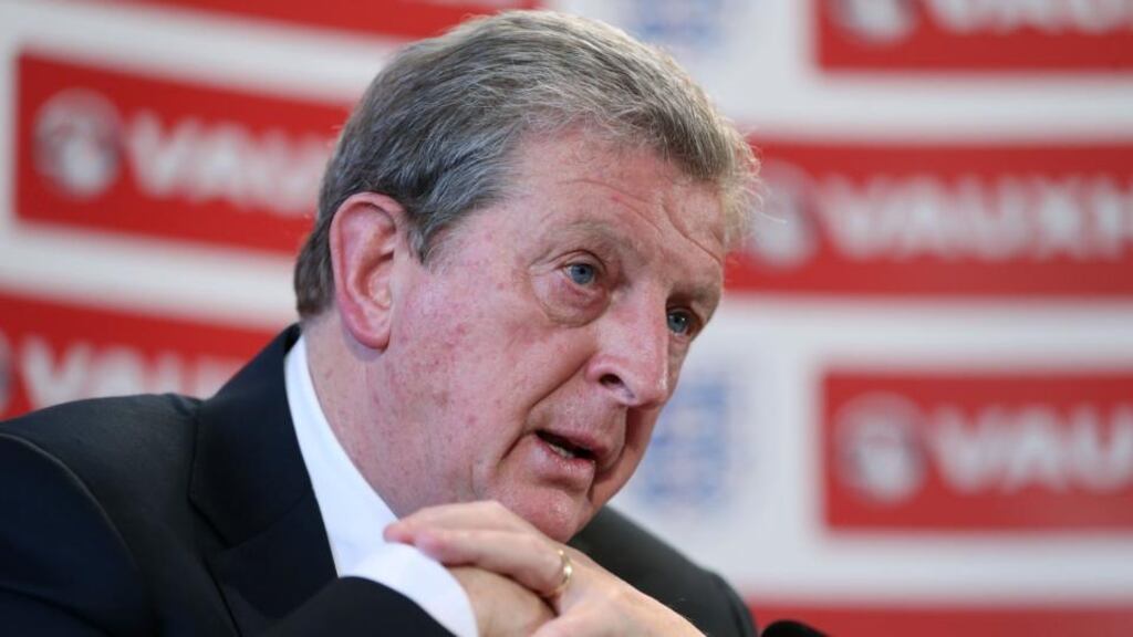 England manager Roy Hodgson  will take in the Republic of Ireland’s friendly against Italy in London. Photograph: Mike Egerton/PA Wire.