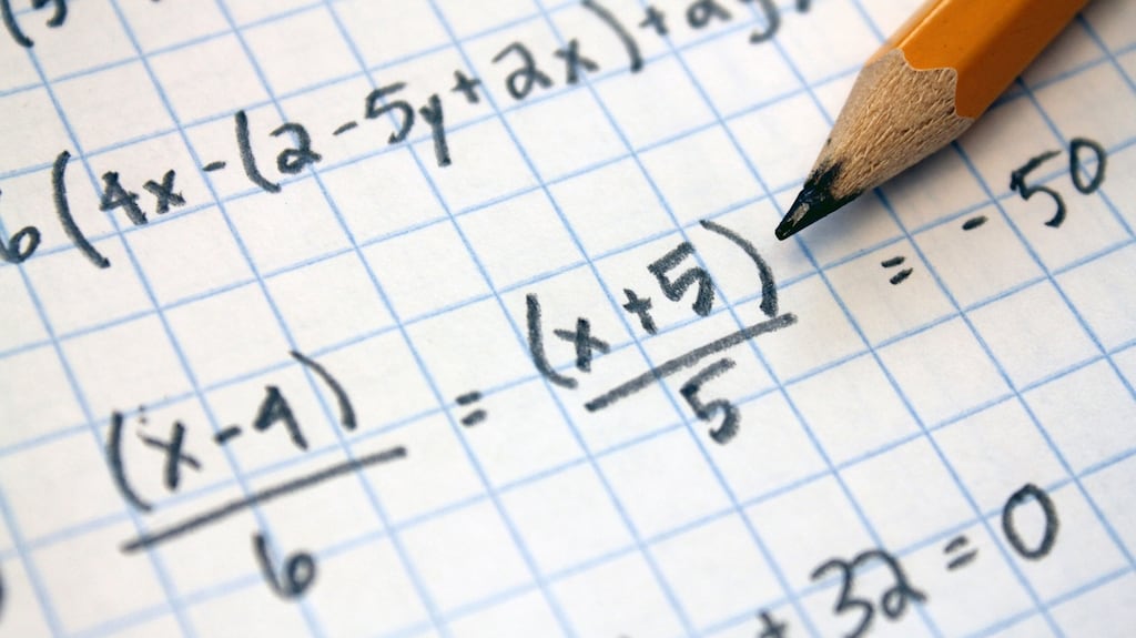 Project Maths reforms and bonus points mean record numbers are sitting higher level maths, but examiners  say  many struggle with basic skills.  Photograph: iStock