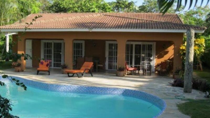 Dream Villa is in a gated community.