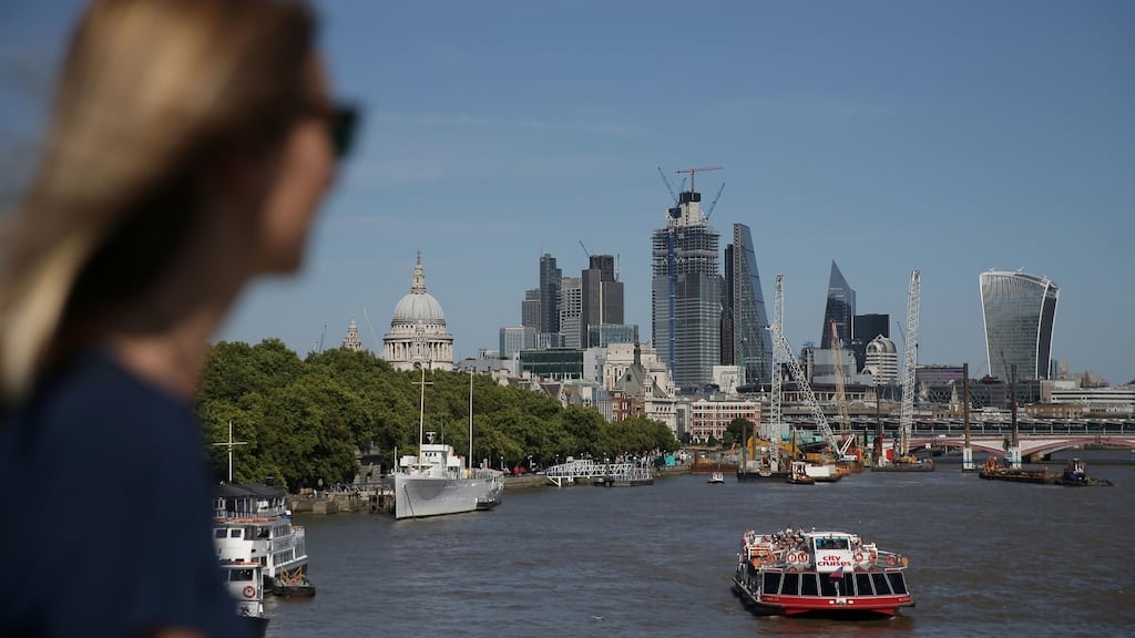 ‘It all boils down to people’s individual risk appetite and whether or not the admin of international travel these days, with Covid and Brexit, is enough to put people off,’ says City of London worker Andrew McDonald. Photograph: Daniel Leal-Olivas/AFP/Getty Images