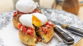 Mark Moriarty’s recipe for smoked haddock fish cakes with salsa roja