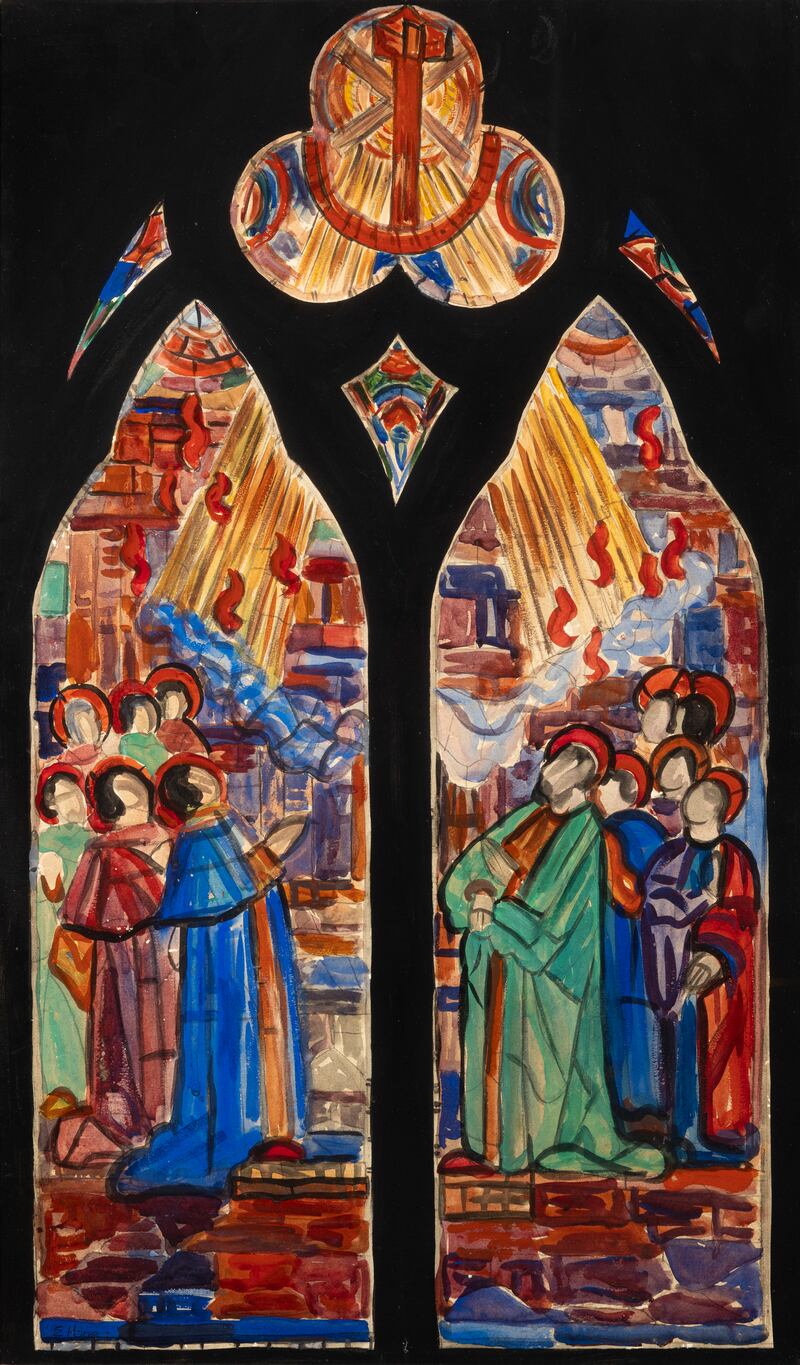 The Descent of the Holy Spirit by Evie Hone is on sale in Adam's