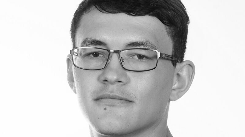 An undated photo released by Aktuality.sk of Slovak investigative journalist Jan Kuciak. Photograph: Aktuality.sk via AP