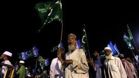 Explosion at Pakistan election rally kills 25