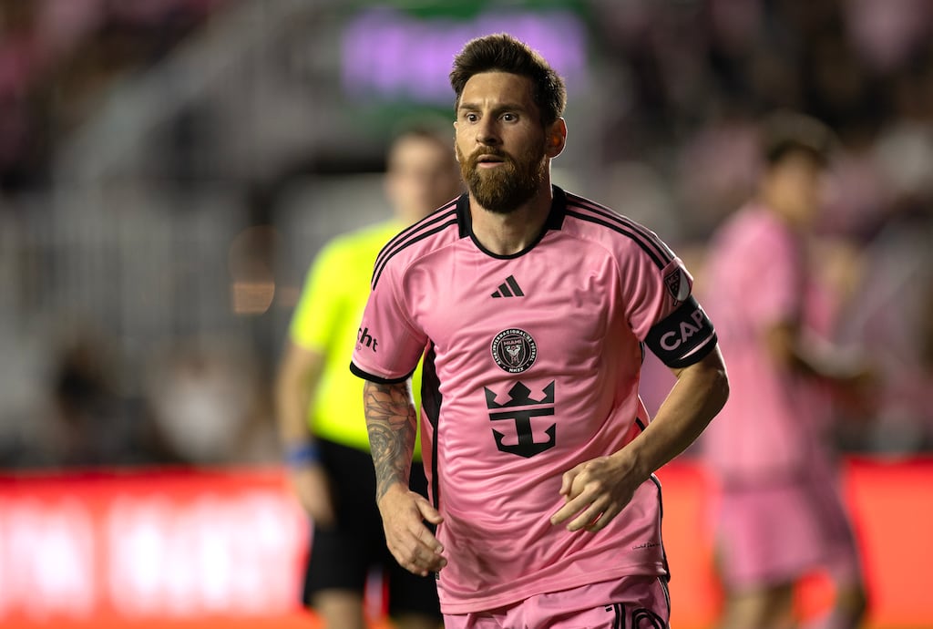 'This is an American prize. Aside from the fact there are dozens of men and women across the US more deserving of this bauble, Lionel Messi only made his debut in Major League Soccer 18 months ago.' Photograph: Pimentel/ISI Photos/Getty