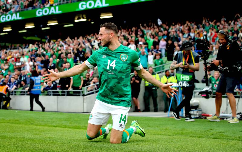 Alan Browne was another who impressed during Ireland's win. Photograph: Ryan Byrne/Inpho