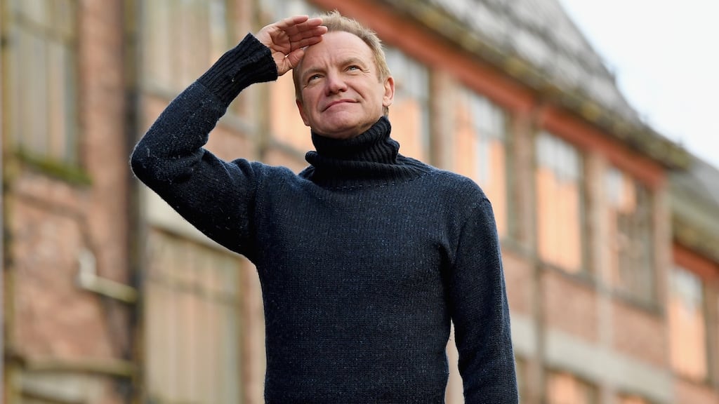 Sting: 'When I get angry I’m a Geordie. It’s very effective.' Photograph: Jeff J Mitchell/Getty Images
