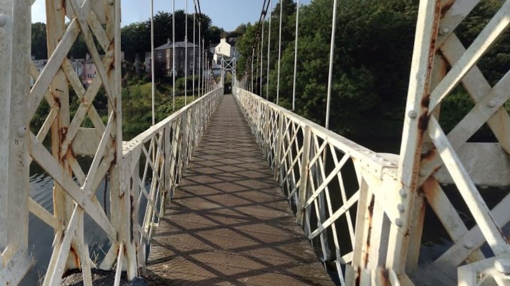 The ‘Shakey Bridge’ in Cork city was opened in 1927. Image: Google Street View