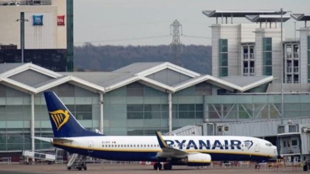 Ryanair rose 4 per cent in trading on Monday
