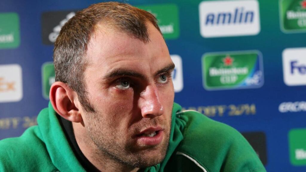 Connacht’s John Muldoon: has no difficulty focusing on Saturday’s Munster game.
