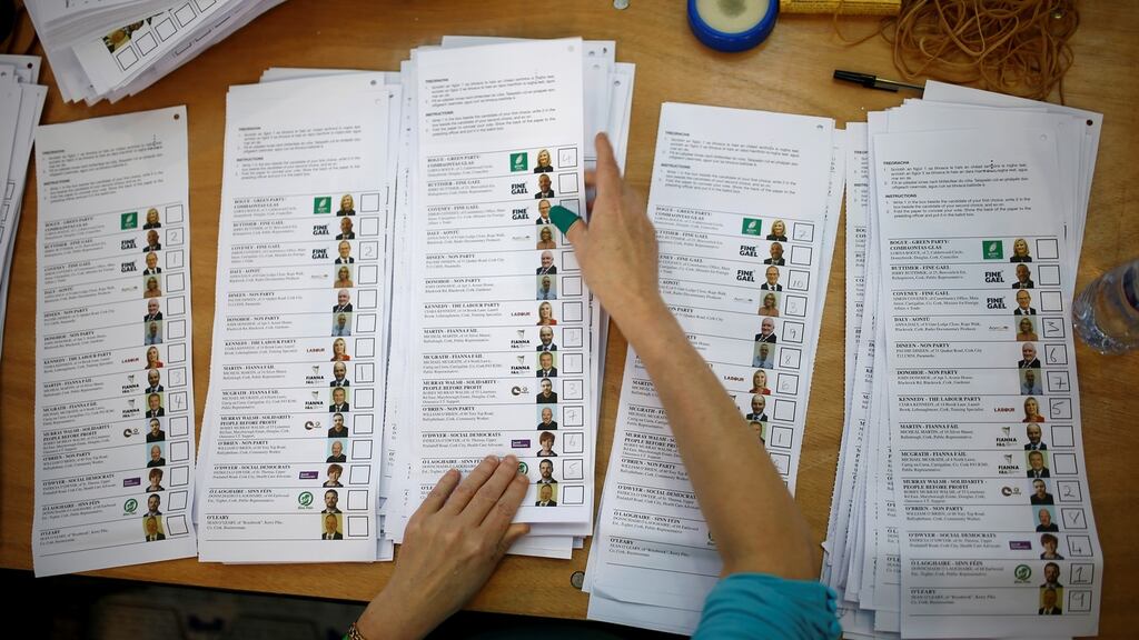 For many voters, Fine Gael and Fianna Fáil were seen as being out of touch as a mood for change became the central dynamic of the campaign. Photograph: Reuters/Henry Nicholls