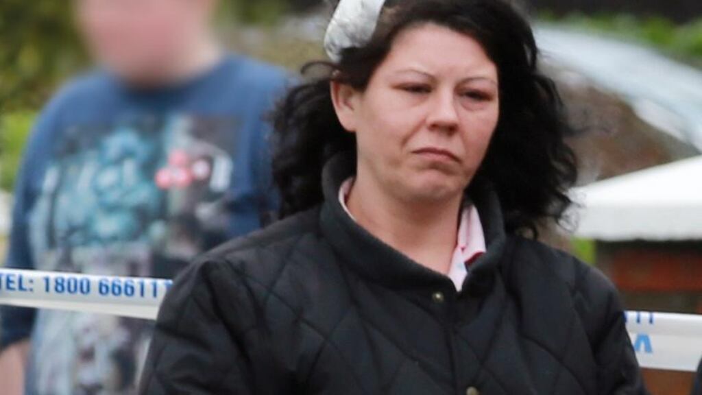 Karina Dargan, who was injured in the gun attack that killed her mother, Mary Dargan, in March. Photograph: Paddy Cummins/PCPhoto.ie