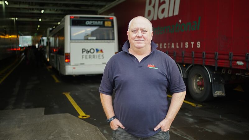 Tony Grady: ‘We will still move things but slower. It may just be a day late. Hauliers will just bill people for an extra day.’ Photograph: Enda O’Dowd