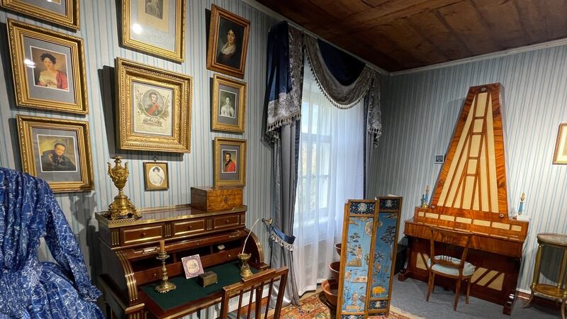 The Decembrist Museum in Irkutsk, Russia. It contains objects brought to Siberia by the aristocratic Maria Volkonsky when she followed her husband, a celebrated military officer, into exile after a failed 1825 uprising against autocratic Tsar Nikolai I. Photograph: Daniel McLaughlin