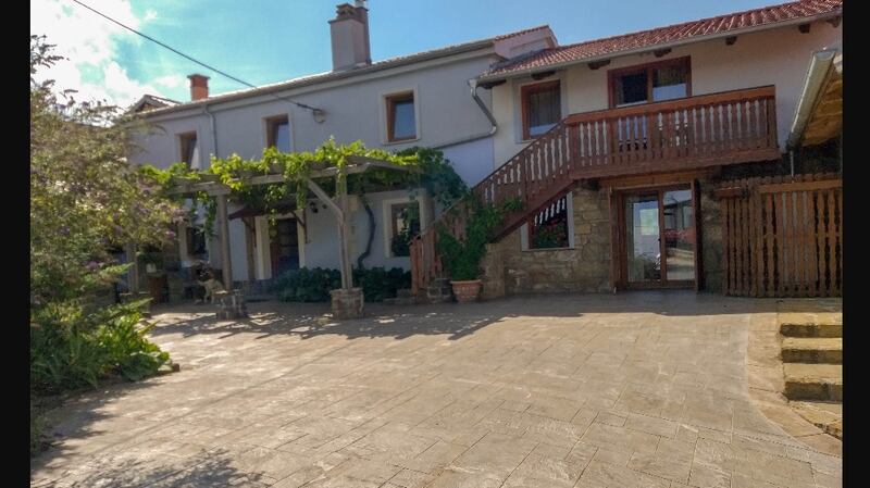 Renovated 1920s houses in Slovenia