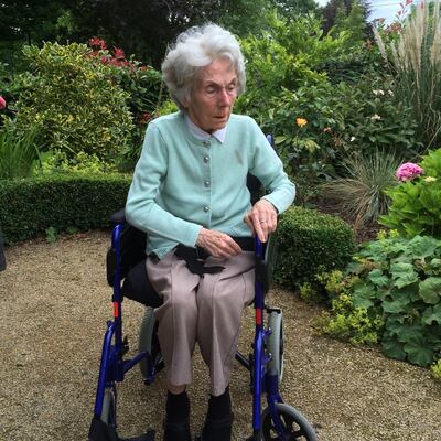 Mary Ryan at Marymount Care Centre in Dublin.