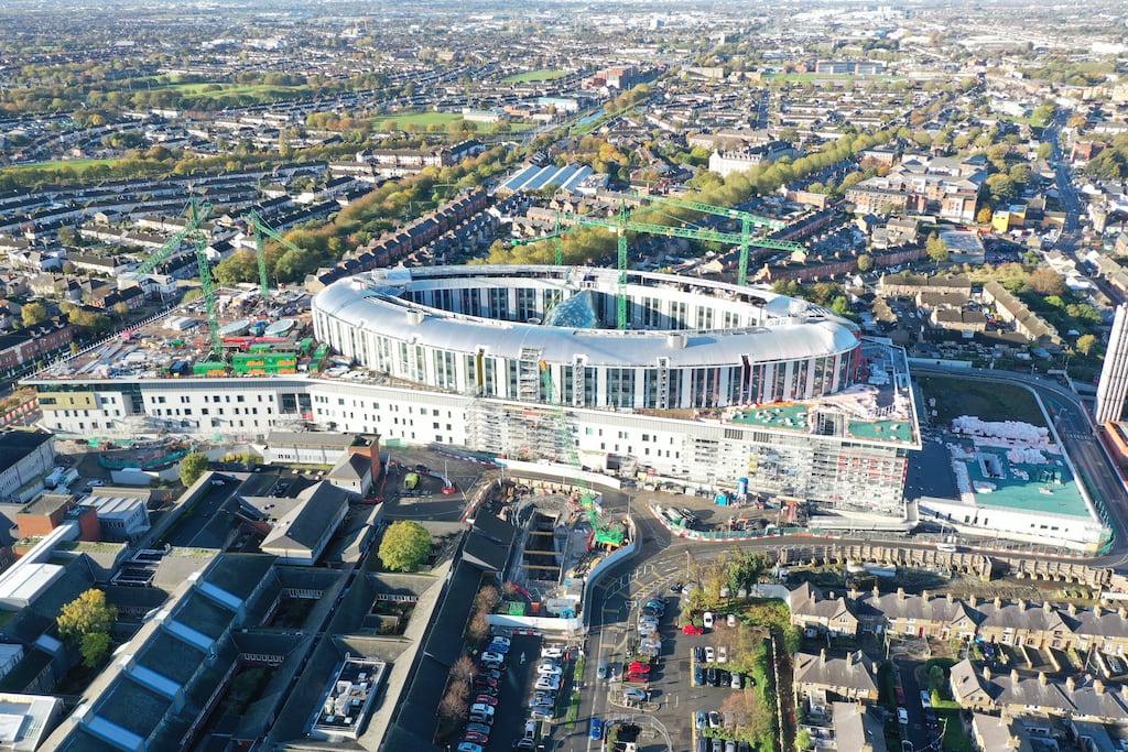 The new national children’s hospital at St James’s Hospital in Dublin
