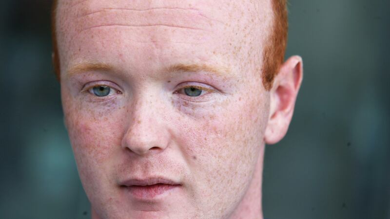 Dylan Higgins (23) was praised for speaking out after he  waived his right to anonymity so that rapist Anthony Moynihan could be named. Photograph: Collins Courts.