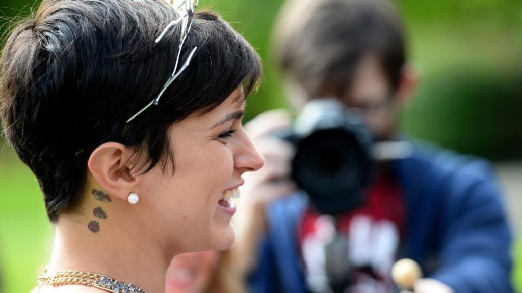 Rose of Tralee: Maria Walsh after her victory. Photograph: Domnick Walsh/Eye Focus