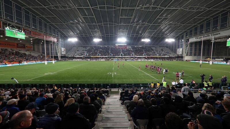 20,000 supporters saw Super Rugby return in Otago. Photograph: Marty Melville/Getty/AFP