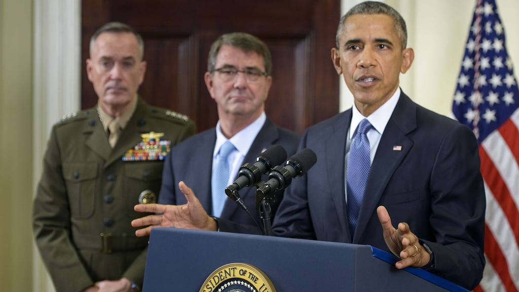 President Barack Obama decision follows persuasion by military leaders that further support was required to resist Taliban forces seeking to fill the vacuum left by US withdrawals. Photograph: Getty Images