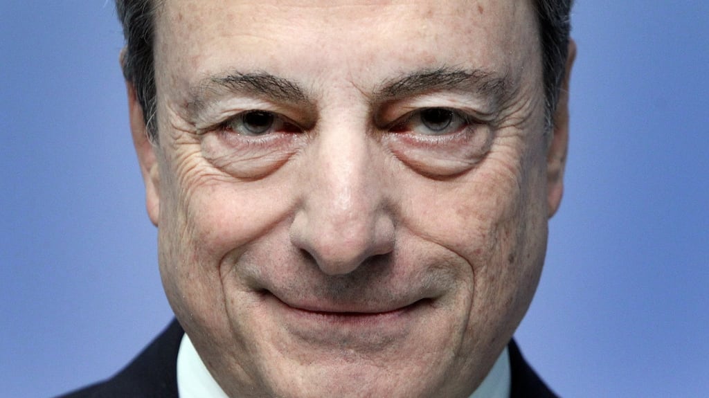 There are  some indications that European Central Bank president Mario Draghi could preside over an increase in interest rates next year. Photograph: Getty Images