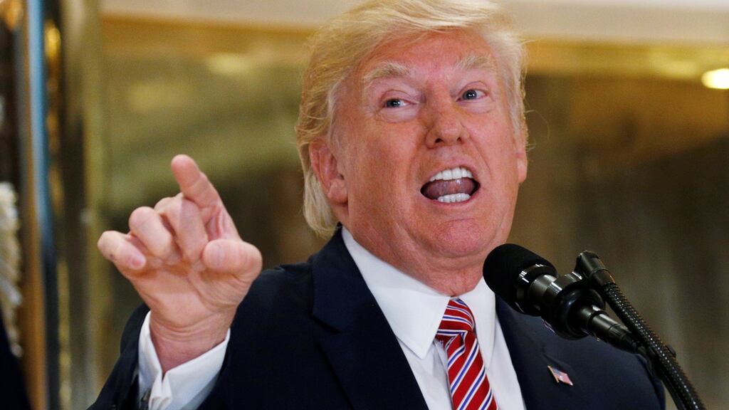 Trump launches latest Twitter attack on Amazon. Stock photograph: Reuters