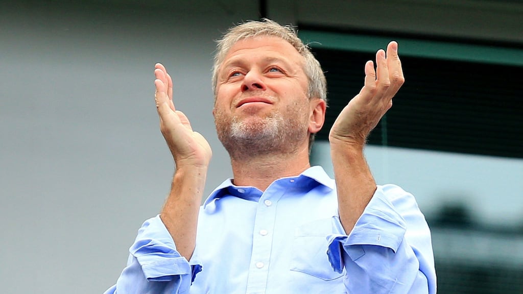 Chelsea owner Roman Abramovich has received an apology from HarperCollins for publishing claims that he bought the London club on Russian president Vladimir Putin’s orders. Photo: Mike Egerton/PA Wire