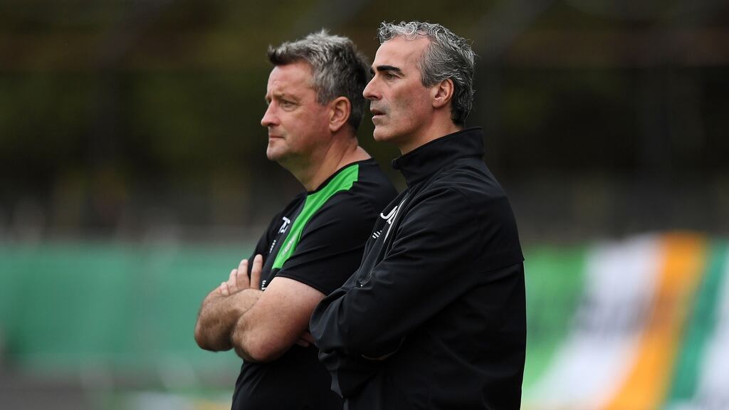 Jim McGuinness says there is no truth to the rumours that he will be joining the Down coaching staff. Photo: Charles McQuillan/Getty Images