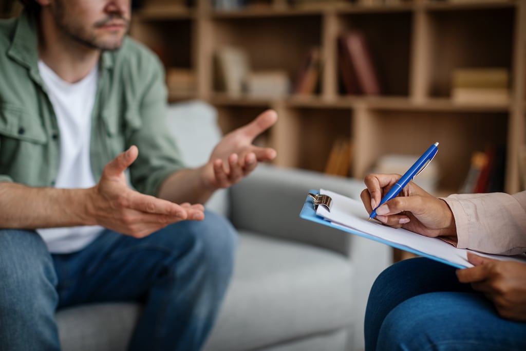 Finding the right therapist is the first hurdle someone seeking therapy must cross. Photograph: Getty