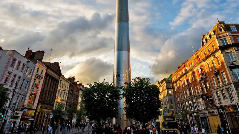 The Spire on O’Connell Street