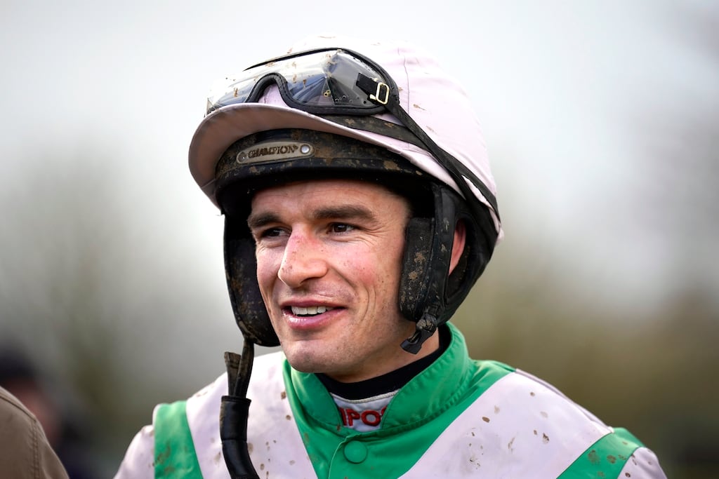 Jockey Danny Mullins partnered Spanish Harlem to victory in the Guinness Kerry National in Listowel. Photograph: Niall Carson/PA