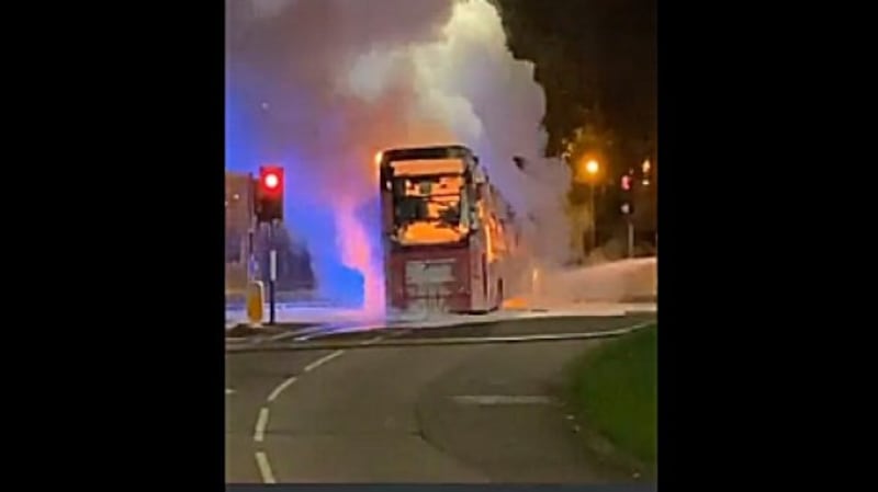 The Police Service of Northern Ireland said Church Road is closed and diversions are in place.