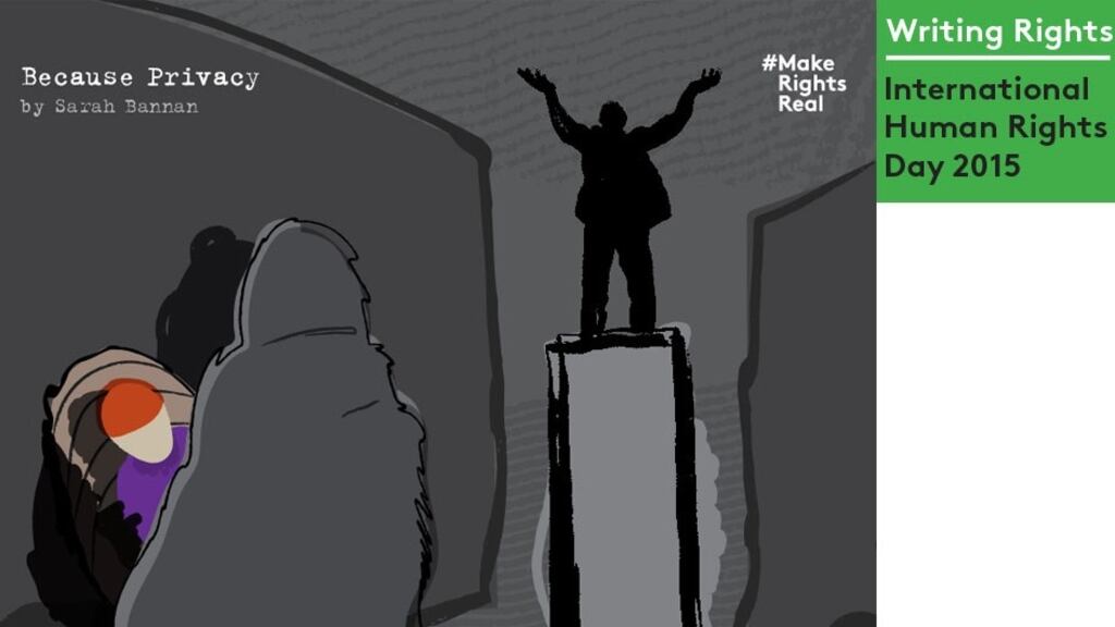 On the radio, there is talk of the banks. A banker will stay in America. It’s not fair and he’s not coming home. Because privacy. Because rules. Because he says so
