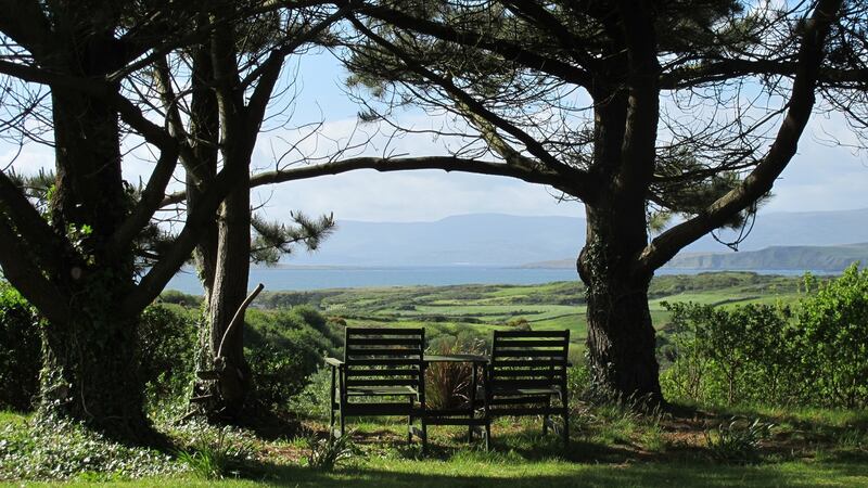 The surrounds of Anam Cara, writer’s  retreat centre in Eyeries, west Cork