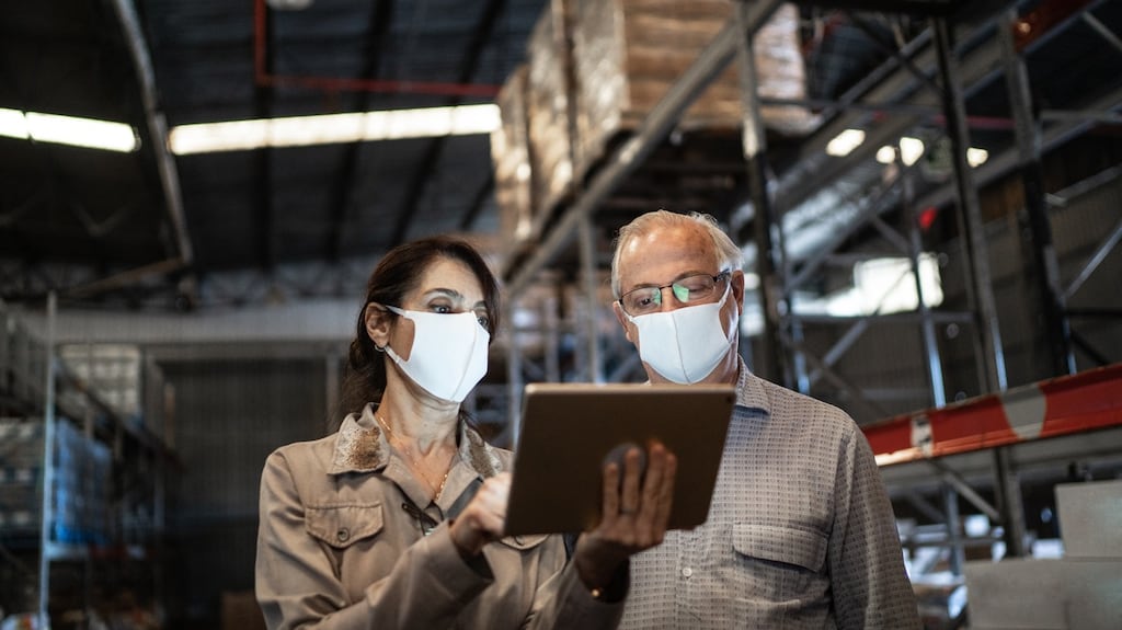 Optimism for the next 12 months seems high, with firms reporting the strongest output expectations on record. File photograph: Getty