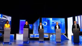 Gloves come off quickly as Tory leadership candidates go head to head in TV debate