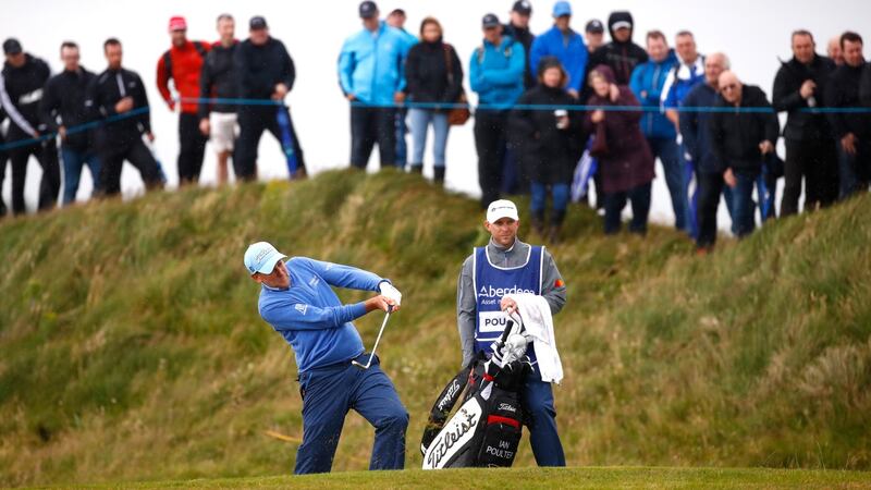 Poulter played his way into contention as his resurgence continues. Photo: Gregory Shamus/Getty Images