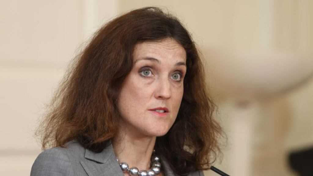 Northern Ireland Secretary Theresa Villiers is expected to tell the Conservatives’ annual conference that the government is committed to helping rebalance the region’s economy in favour of the private sector. Photograph: Niall Carson/PA Wire
