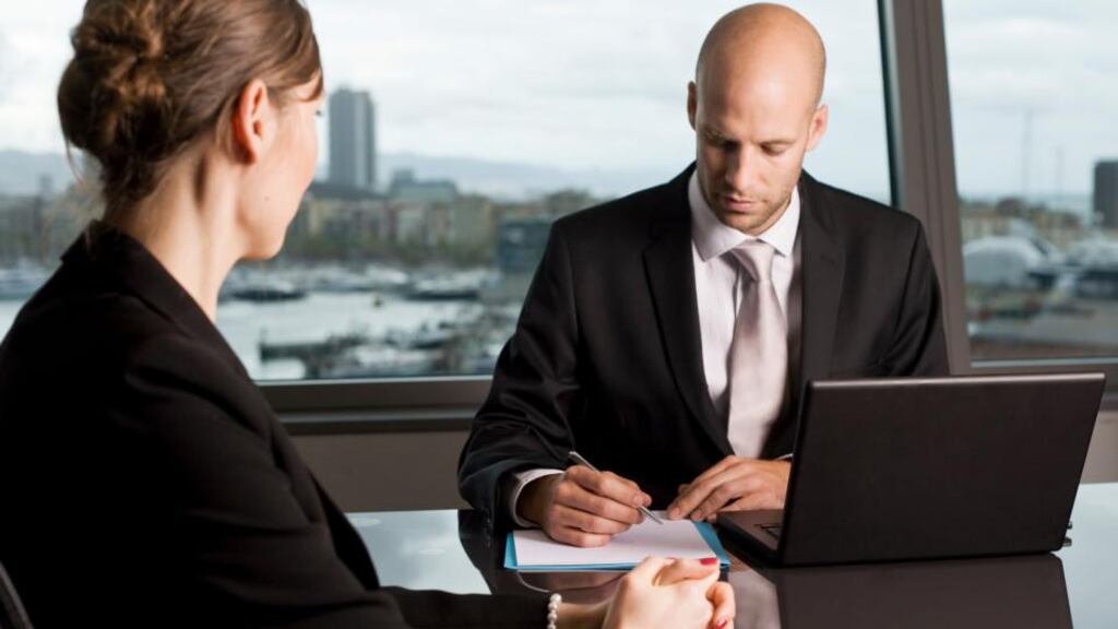 Getting your sister to interview for you - and then taking the job when she gets it - is likely to end in tears.