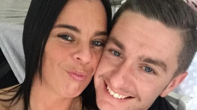 Amanda Carroll with Sean Nolan, who was today sentenced to life imprisonment for her murder. Photo from Facebook