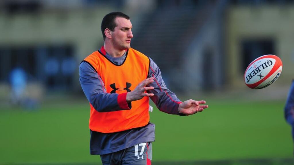 Wales captain Sam Warburton will get another match under his belt this weekend. Photograph: Stu Forster/Getty Images