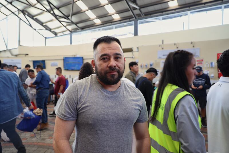 'My father was murdered in Guatemala and both my mother and brother were granted asylum in the US,' says deportee Pablo Vélez. Photograph: Hannah McCarthy