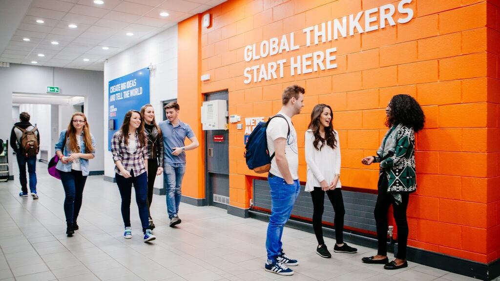 DCU’s campus: the university supports students through Dare and Hear