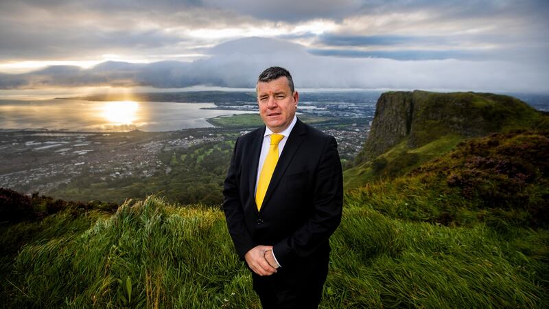 Niall Murphy, Belfast-based solicitor and secretary of Ireland’s Future. Photograph: Liam McBurney
