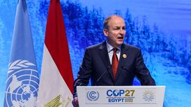 Cop27: ‘If we don’t step up urgently, future generations will not forgive us,’ Taoiseach says