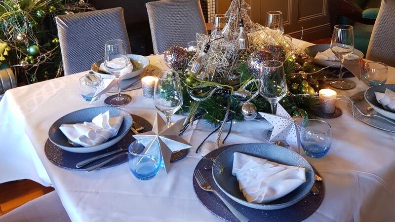 Maria Raftery’s Christmas table: ‘I always go all out with a bit of glamour and sparkles’